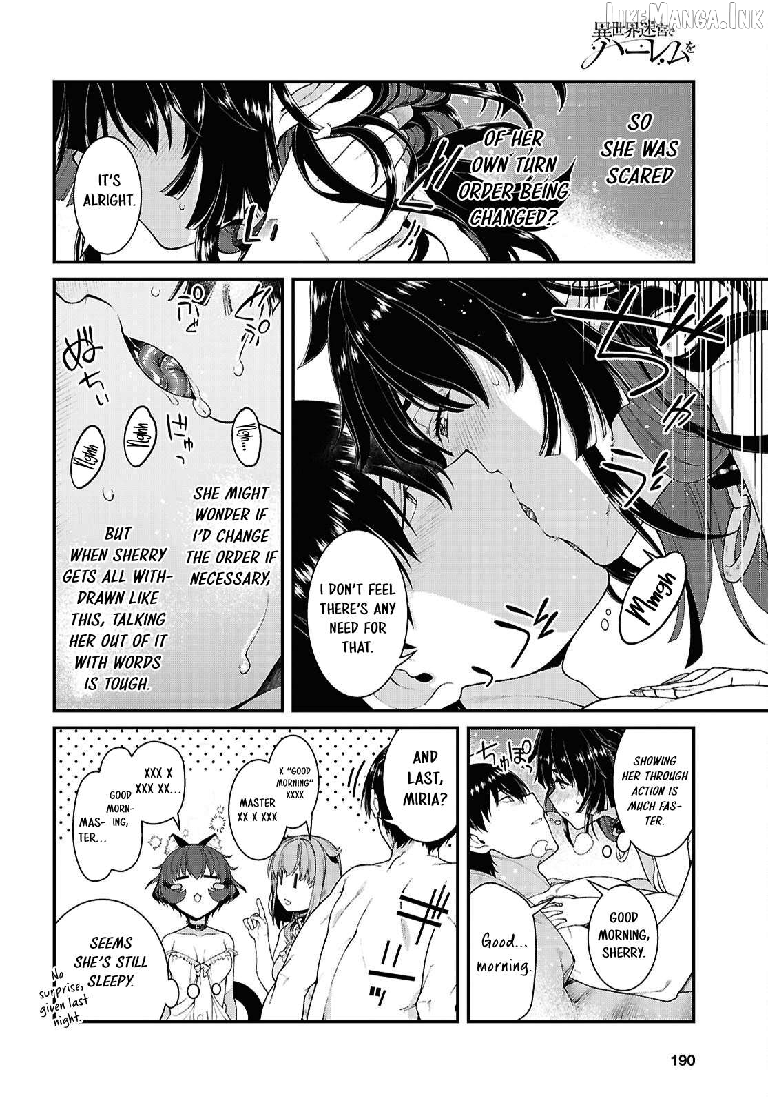A Harem in the Fantasy World Dungeon, Chapter 110 image 11